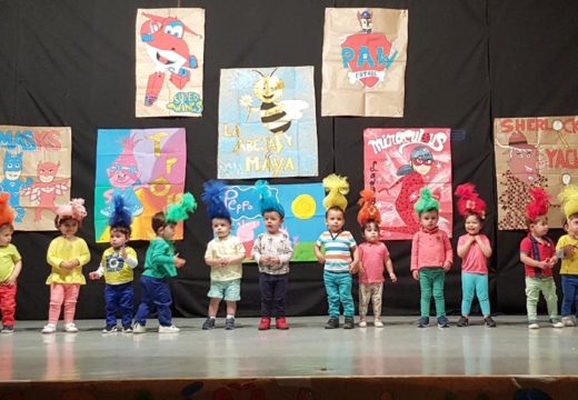 Animado Festival de Fin de Curso da Escola Infantil Municipal Raíña Lupa de Boqueixón